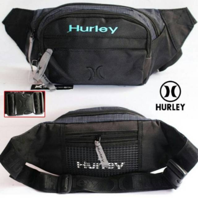Kompek tas pinggang pria quiksilver hurley dg