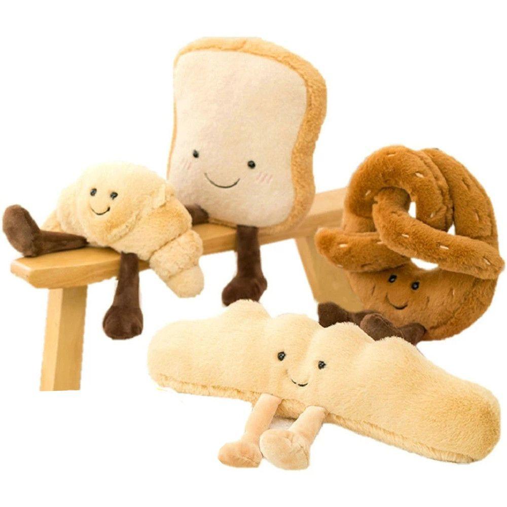 Mxbeauty Roti Mainan Mewah Hadiah Ulang Tahun Dewasa Kado Cewek Pretzel Crossant Toast Bread Doll