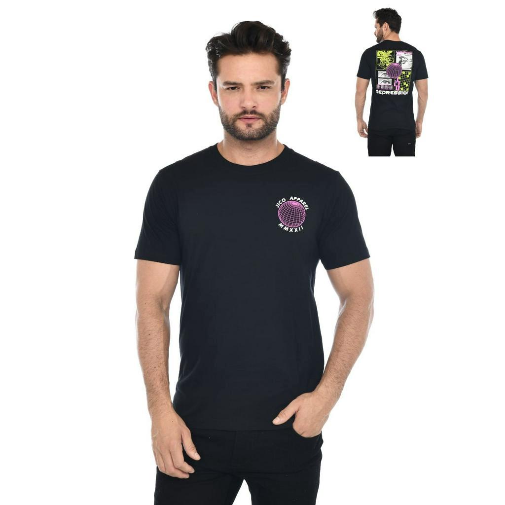 Jico - Kaos Sablon Brand Lokal Kota Bandung Cotton Combad 30s List Jico Apparel