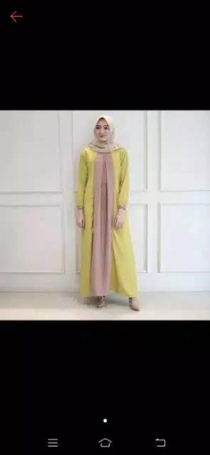 Zoe maxy baju gamis pakaian wanita dress fashion muslim