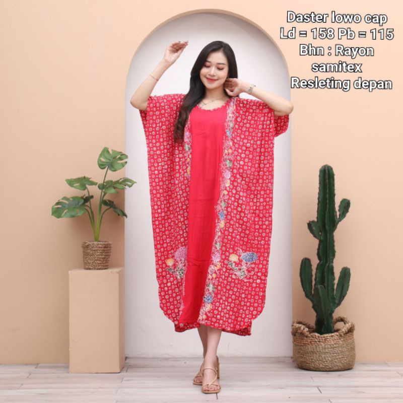 DASTER LOWO CAP DASTER BATIK CAP LOWO DASTER WANITA TERBARU