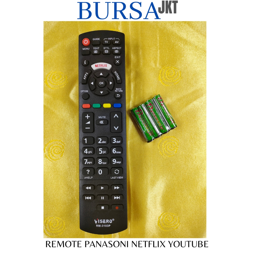 REMOTE PANASONI SMART TV NETFLIX 3103 MULTI VISERO