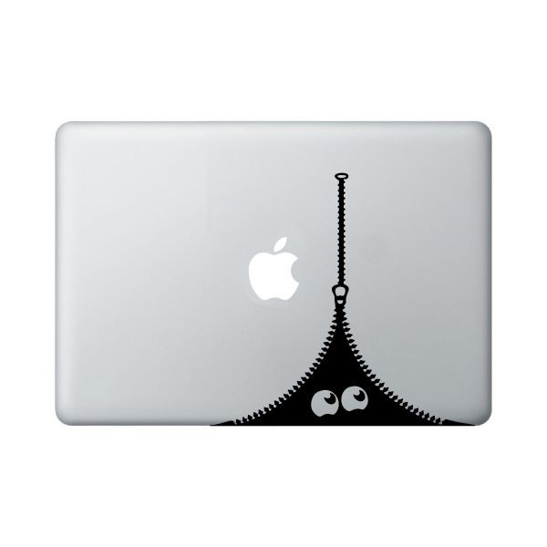 Sticker Laptop Apple Macbook 13' Decal - Zipper Monster
