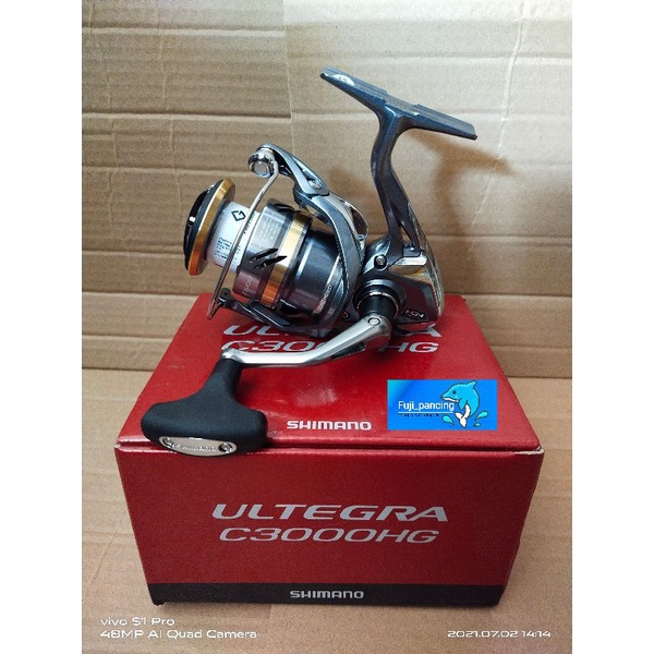 Rell Shimano Ultegra C 3000 HG New Series.     -Dapat pelindung packing 3 lapis-