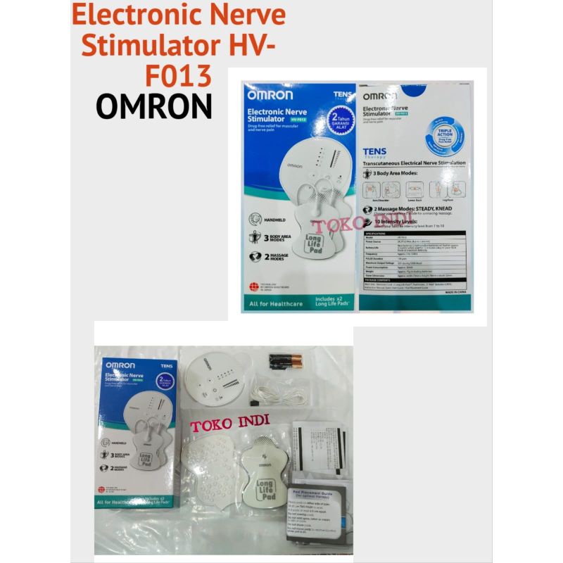 Electronic Nerve Stimulator OMRON HV-F013/Alat Pijat Elektrik/Alat Terapi OMRON