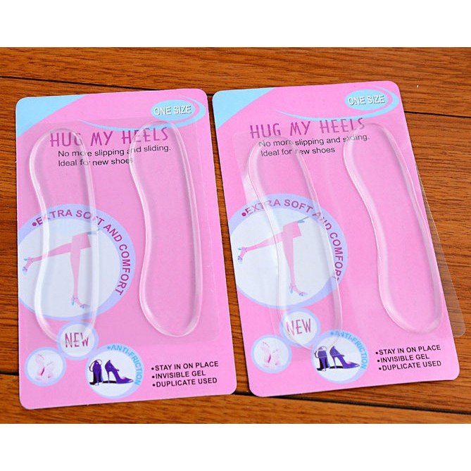 SILIKON GEL PELINDUNG KAKI HIGH HEELS SILICONE HUG MY HEELS PUNGGUNG KAKI - 1 psg