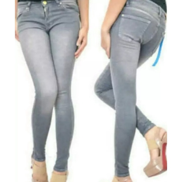 celana jeans wanita abu-abu,celana pensil wanita warna abu/LO ABU WANITA