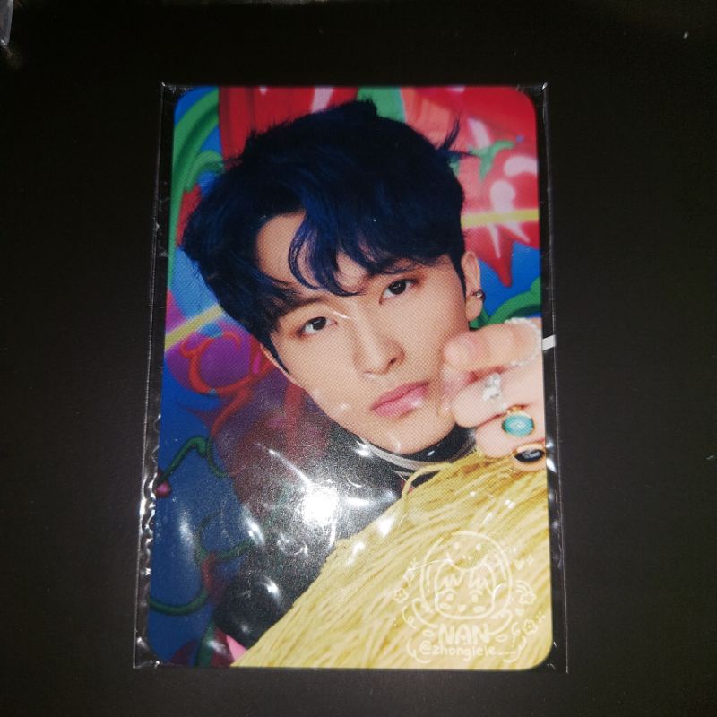 photocard pc md hot sauce nct dream photo holder + keyring set mark renjun jeno haechan jaemin chenl