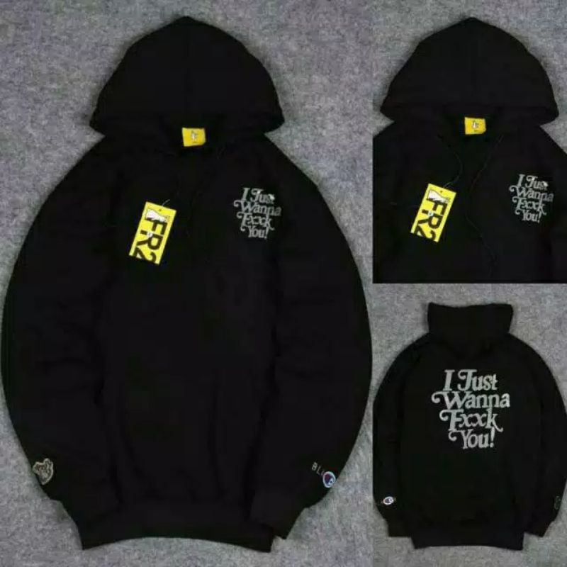 Jaket Sweater Pria FR2 Hoodie Premium