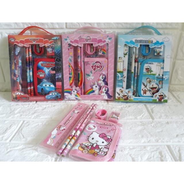 Set Alat tulis Anak / Study Set Dompet YoYo 8006