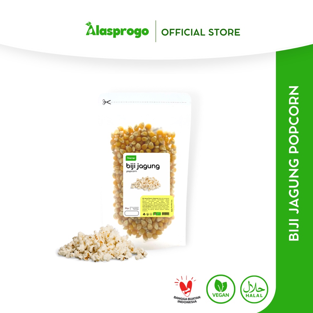 

Alasprogo Biji Jagung Popcorn / Popcorn Kernel