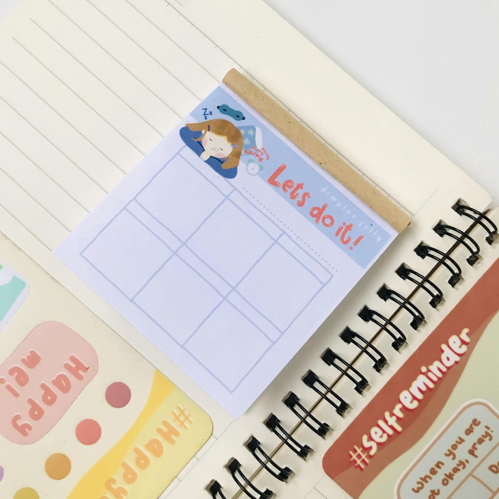 

Memo Pad Note Catatan To Do List Lucu Cute