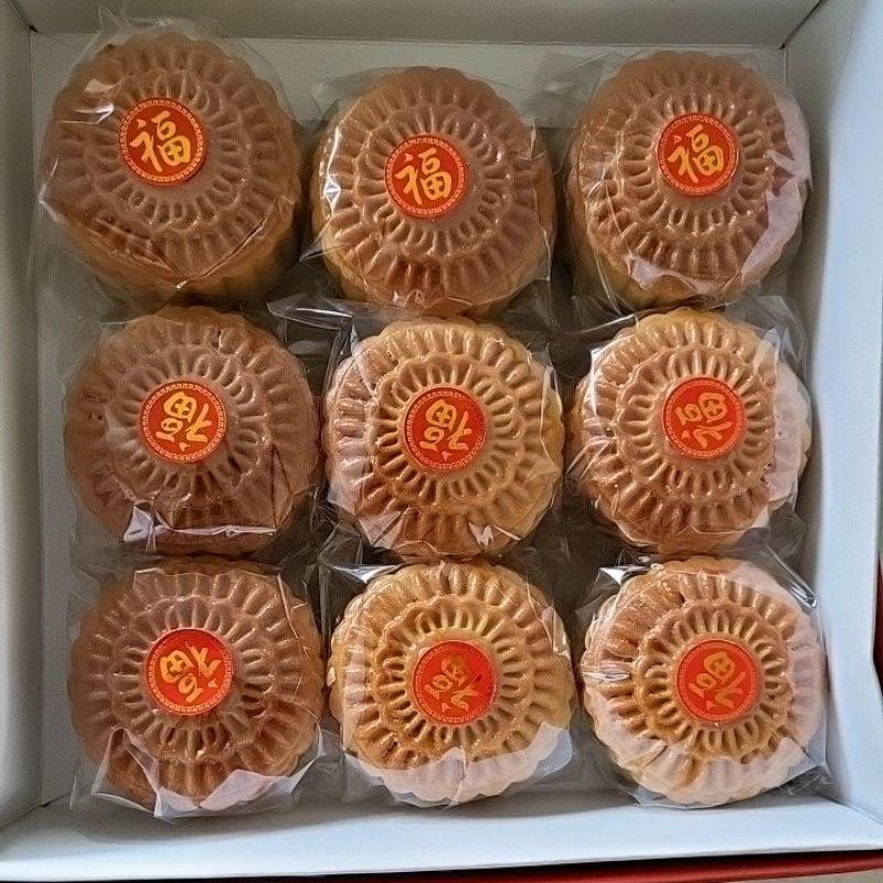 LAPIA PIA Kue Bulan Mooncake isi TAUSA TELUR ASIN /Durian HALAL