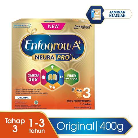 ENFAGROW A+3 PLAIN 400GR