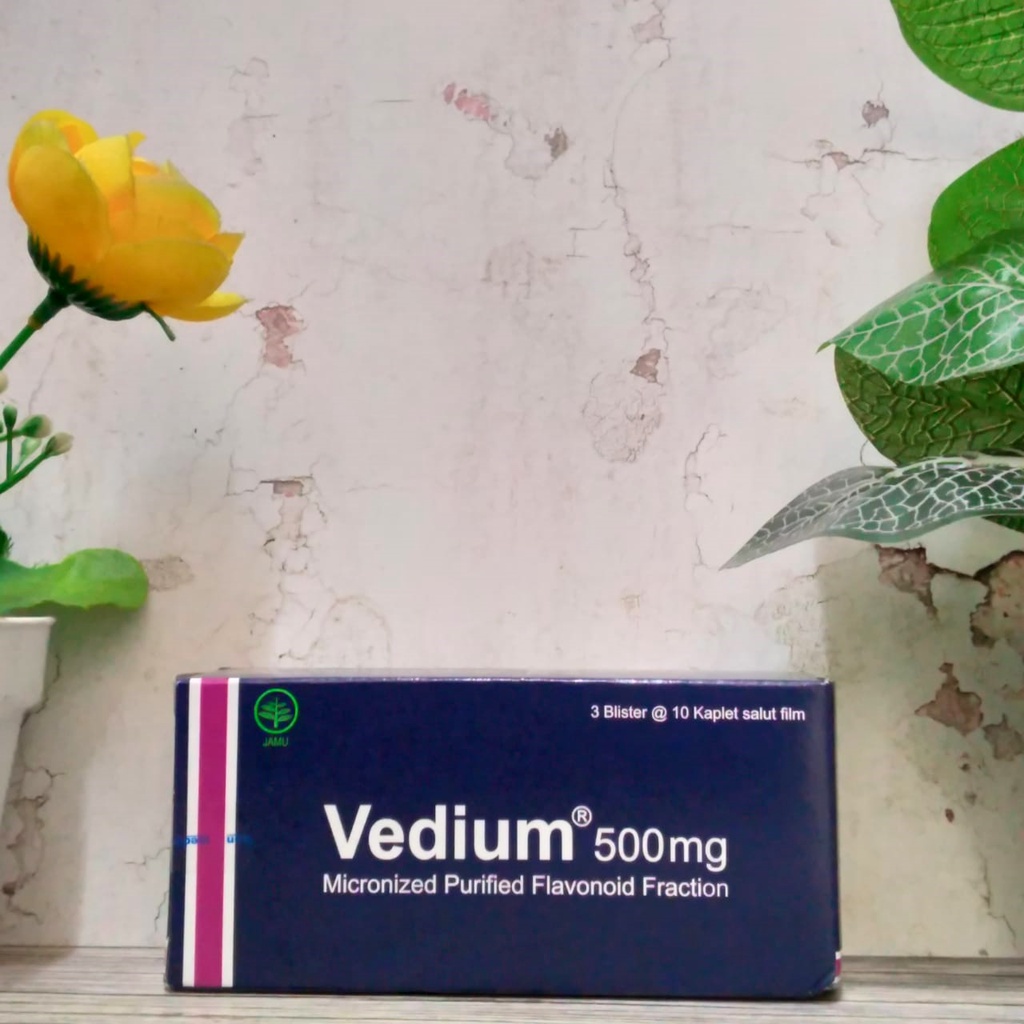 Vedium 500 mg - Obat Untuk Mengatasi Wasir