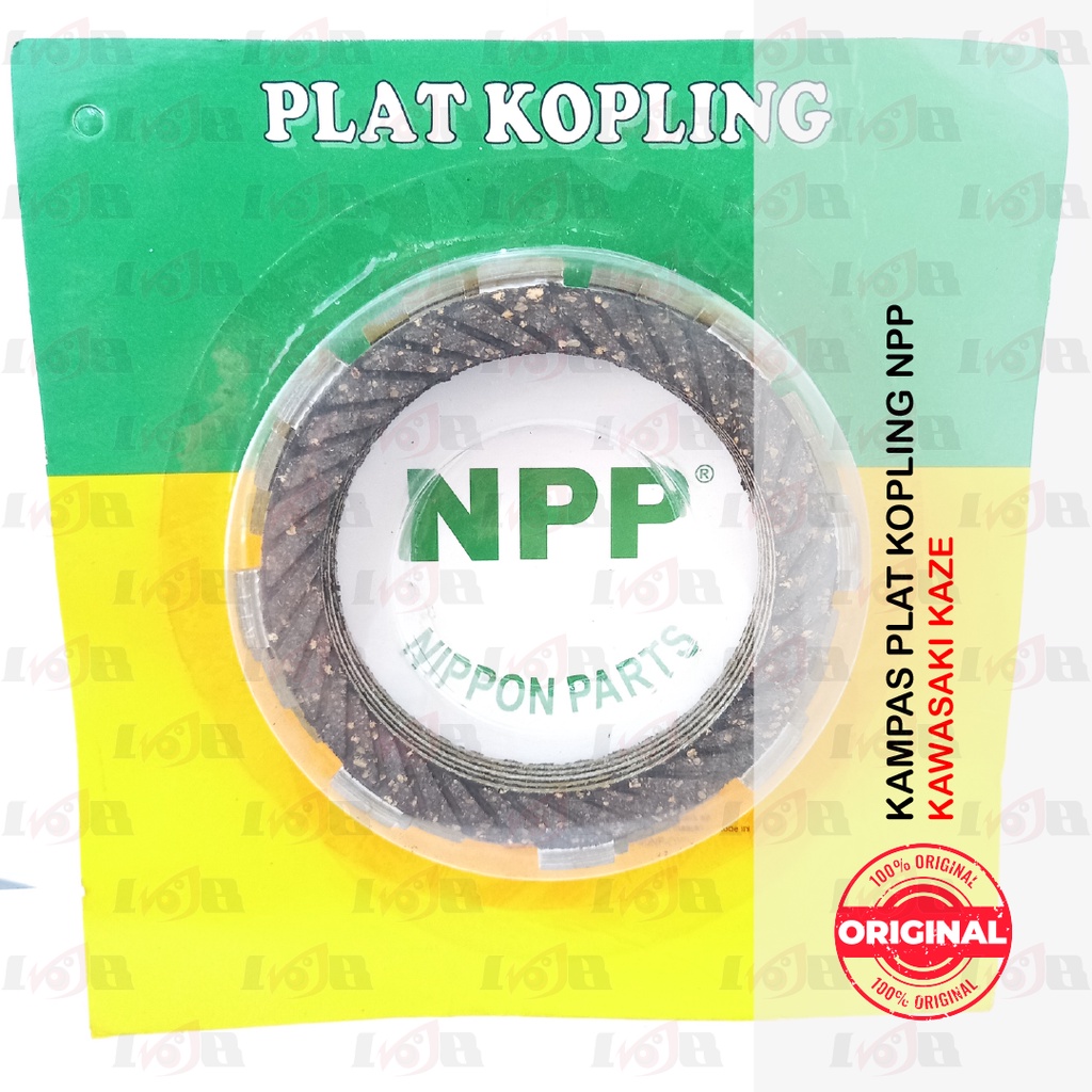 NPP Kampas Plat Kopling Kaze ZX130 Blitz Athlete Motor Suzuki Clutch 5 Lembar