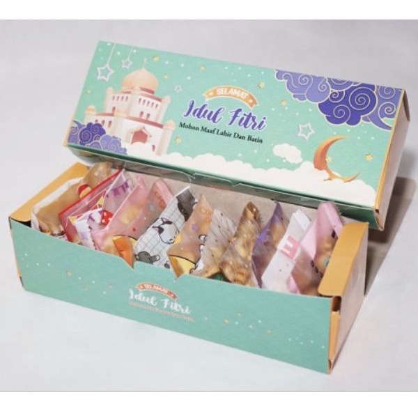 

Hampers Kacang Lebaran - Ola Snack Medan - Gift Box lebaran