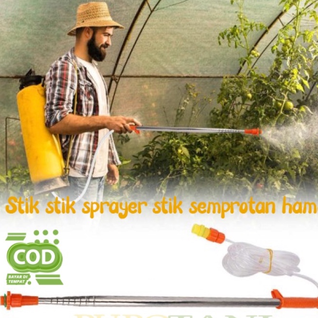 stik sprayer teleskopik panjang 2.5 semprotan tanaman tinggi