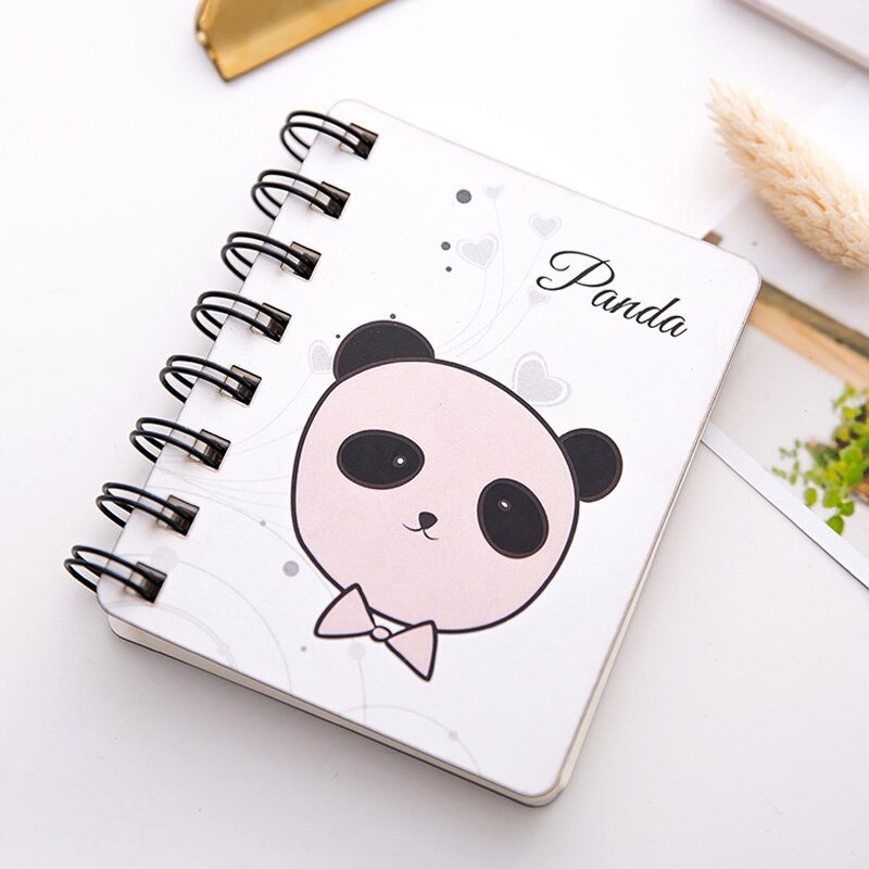 

Notebook A7 Spiral Buku Catatan Hardcover Hewan Lucu