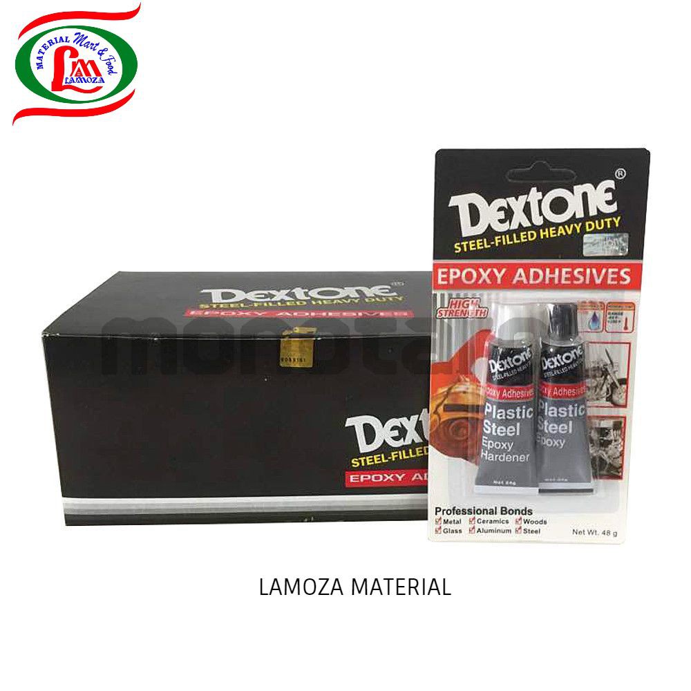 

LAMOZA Lem Dextone / Lem Besi Epoxy / Plastik Steel 5 Menit /12 gram