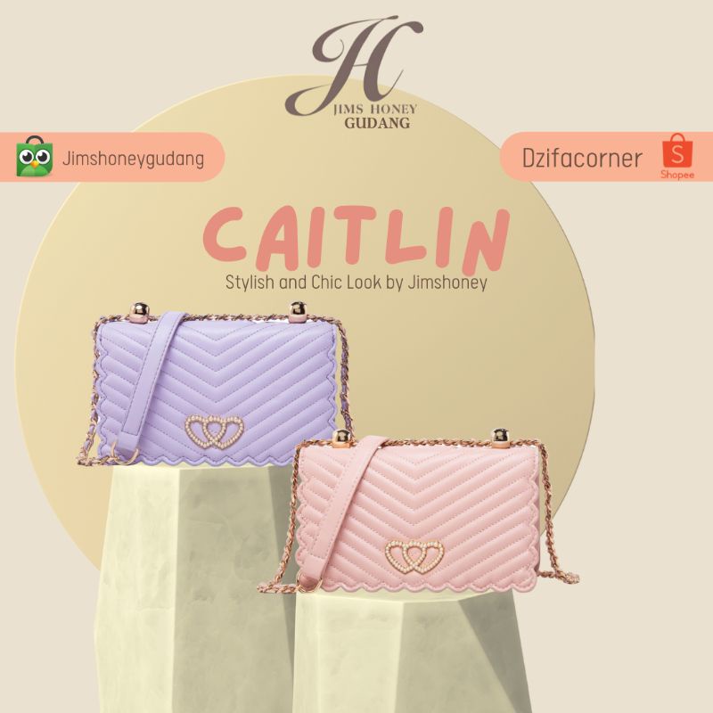 [OFFICIAL JIMSHONEY TANGSEL] CAITLIN BAG ORIGINAL JIMSHONEY • JH CAITLIN • TAS CAITLIN JIMSHONEY