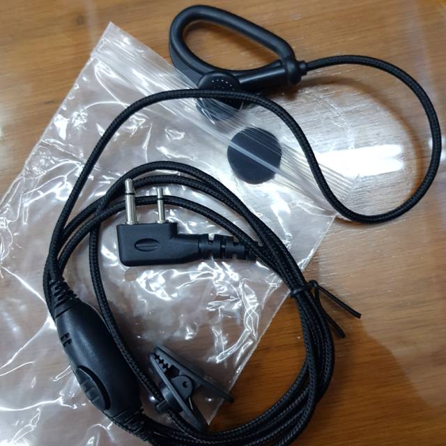 Headset Earphone Fbi Paspampres HT Icom Ic-V80 V88 V86 ALINCO CRX5