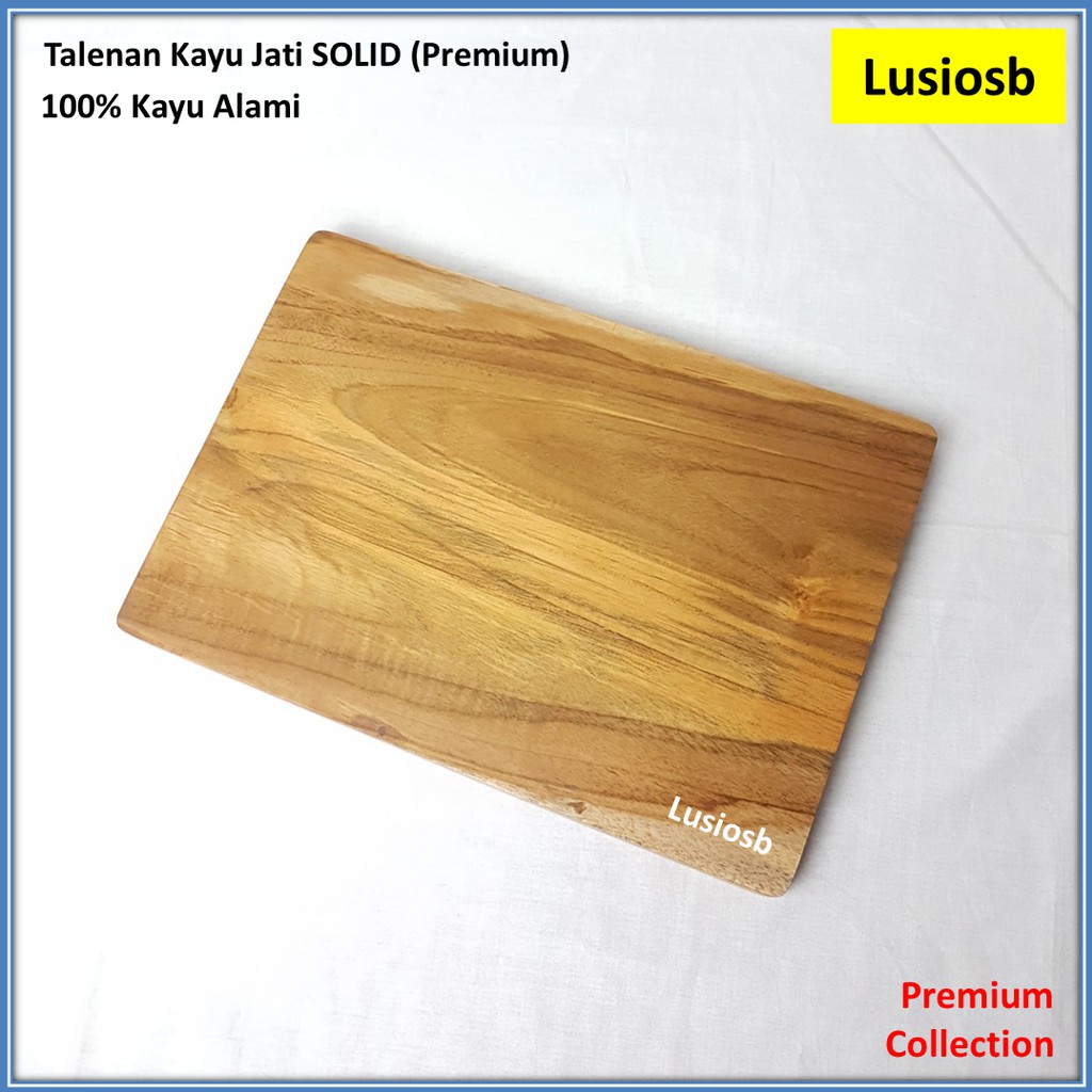 Talenan Kayu Jati PREMIUM / Wooden Board / Chopping Board / Serving