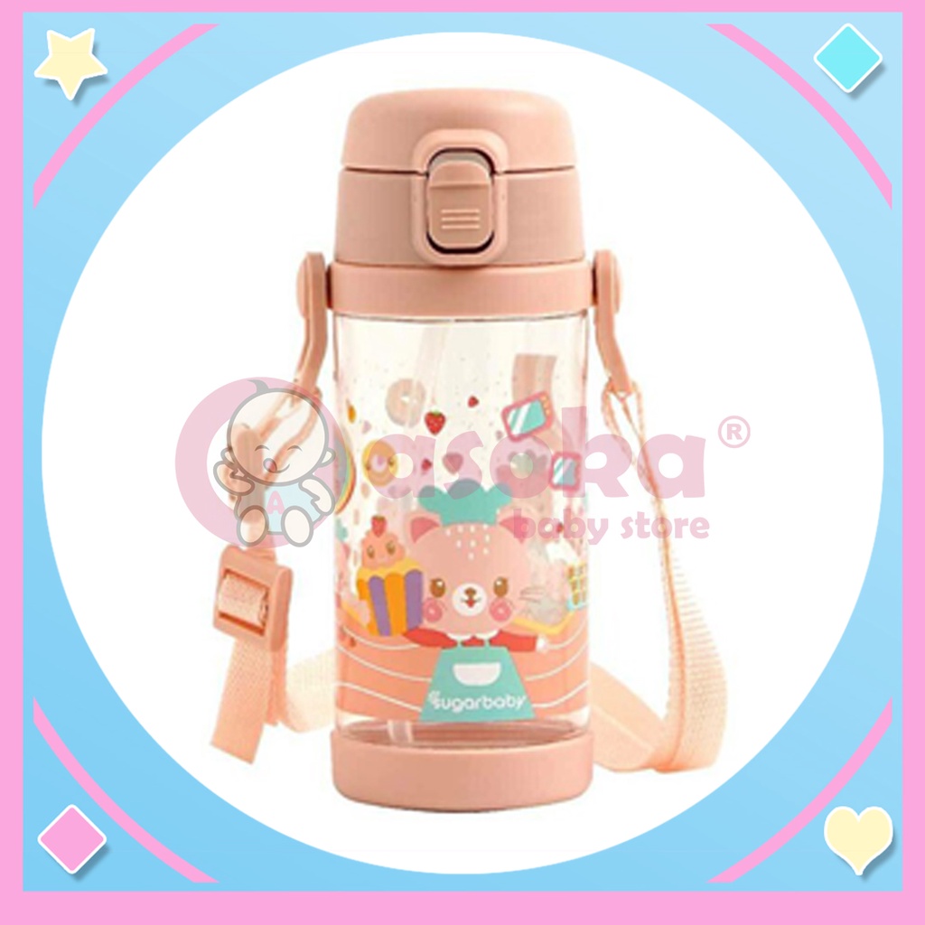 Sugar Baby Tritan Kid Bottle 400ml (400 ml,12 mo+) ASOKA