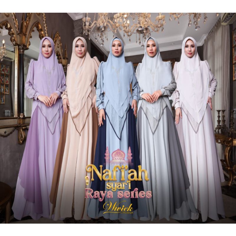 Nafiah Syari by Wwiek Muslimah/Nafi'ah Syari By Wwiek Muslimah/Wwiek Muslimah/Wwiek Terbaru/Fashion 