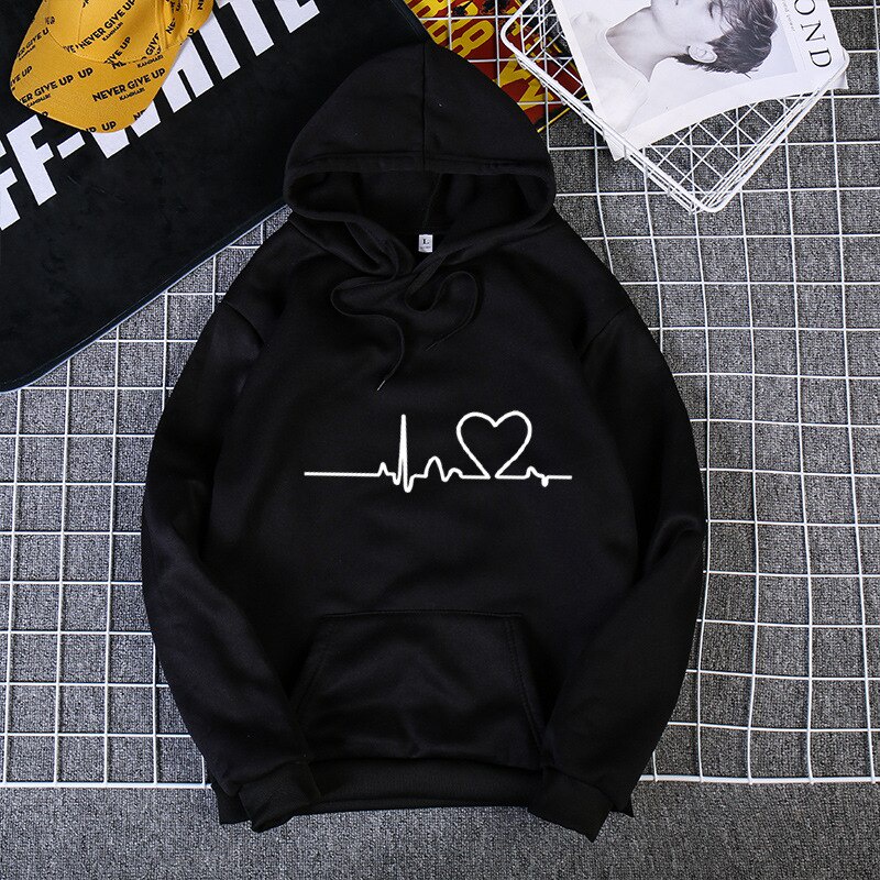 Hoodie Hodie Heart Love  jumbo bigsize pria wanita ukuran m l xl xxl xxxl xxxxl xxxxxl