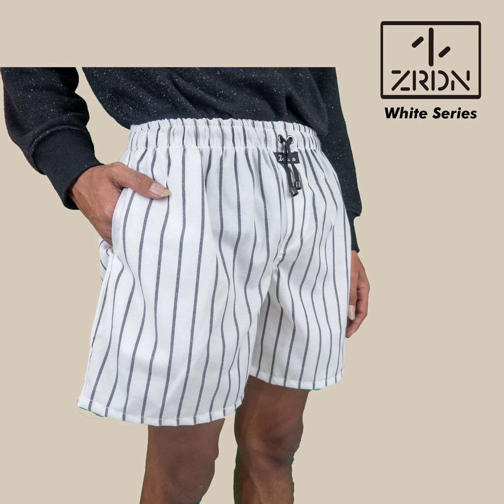 Celana Boxer Polyester ZRDN - Stripe Series
