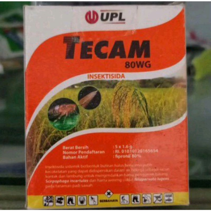 INSEKTISIDA TECAM / REGENT 80WG JAMINAN ORIGINAL ISI 1,6G X 5SACHET