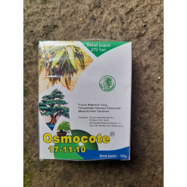 osmocote pupuk dekastar 17-11-10 pupuk bonsai 100gr