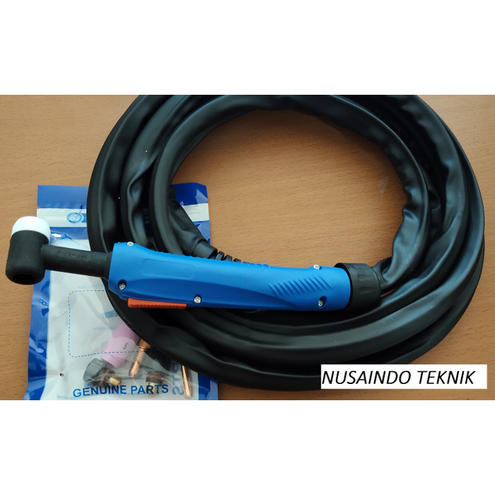 Stang las WP17 tang las untuk mesin las TIG dan Argon panjang 5 meter