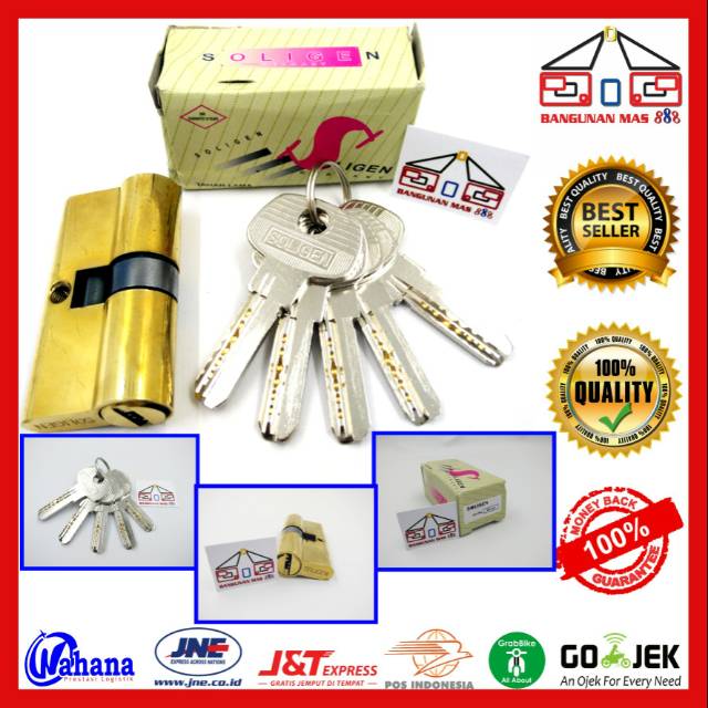 Grosir Anak Kunci Soligen Gp - Silinder Soligen Kuningan - Dalam Kunci - Kunci Pintu - Kunci Soligen lOykmetX6xgXZ