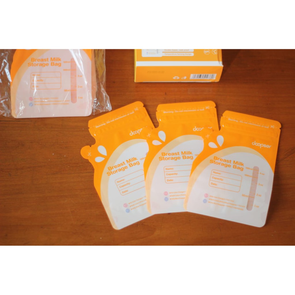 Doopser Kantong Asi 120Ml Isi 30 Pcs | Breast Milk Storage