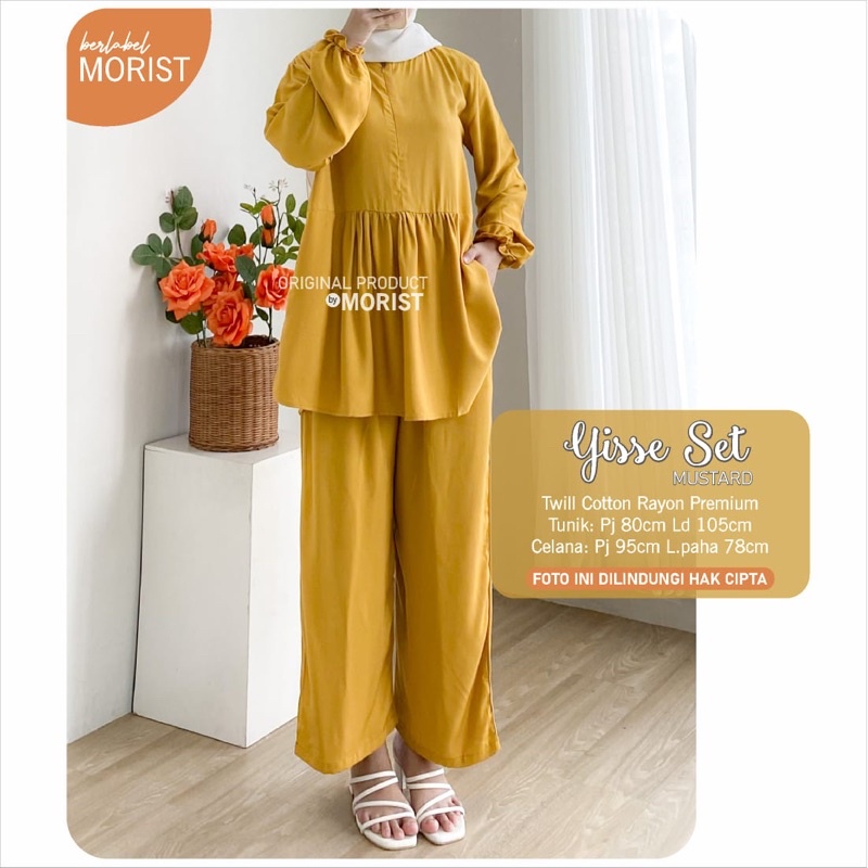 polpi  / lisea / saita / yisse / arami / iflov / guis set by morist-Yisse mustard