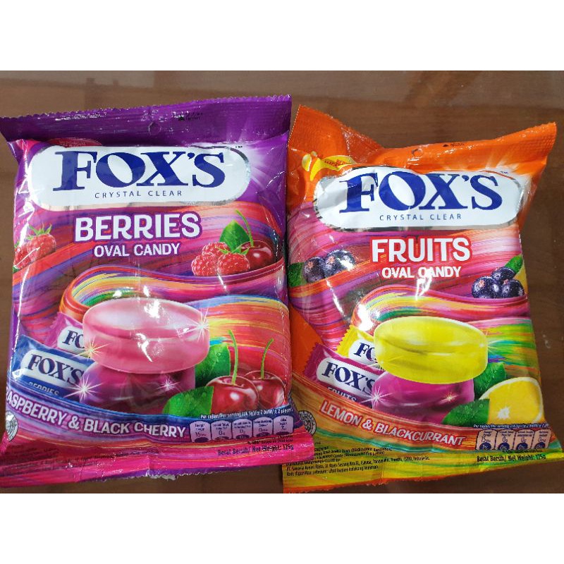 

PERMEN FOX'S CRYSTAL CLEAR
