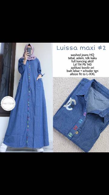 Maxi jeans louissa maxi