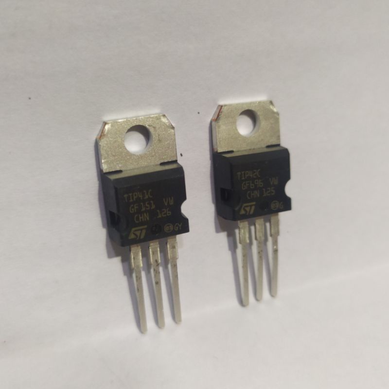Tip 41 C tip 42C ST transistor