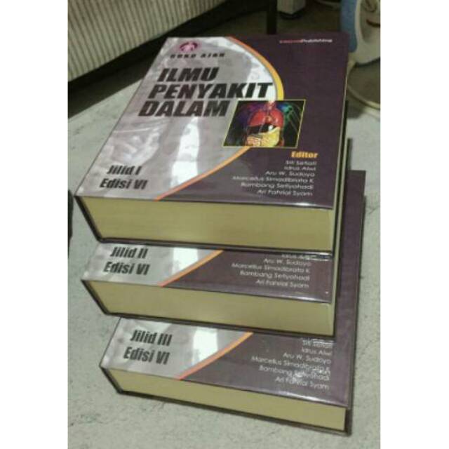 Original Buku Ajar Ilmu Penyakit Dalam (Jilid 1, 2 & 3) (Edisi 6)