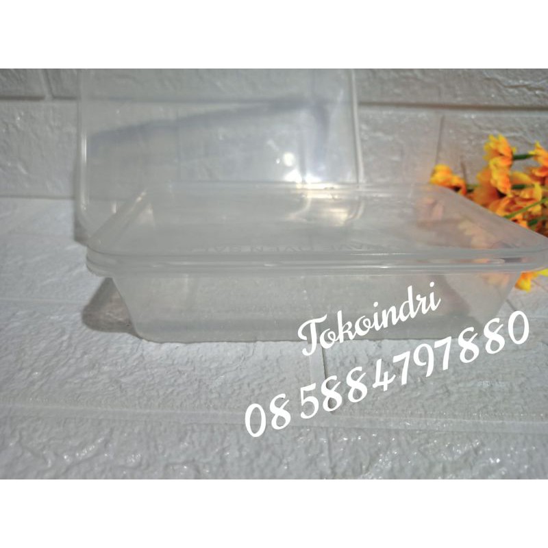 THINWALL 500 ML KOTAK BOX KOTAK MAKAN PLASTIK FOOD CONTAINER 500 ML