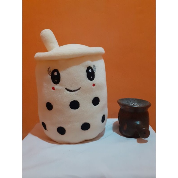 BONEKA BOBA BUBBLE MILK TEA SIZE L