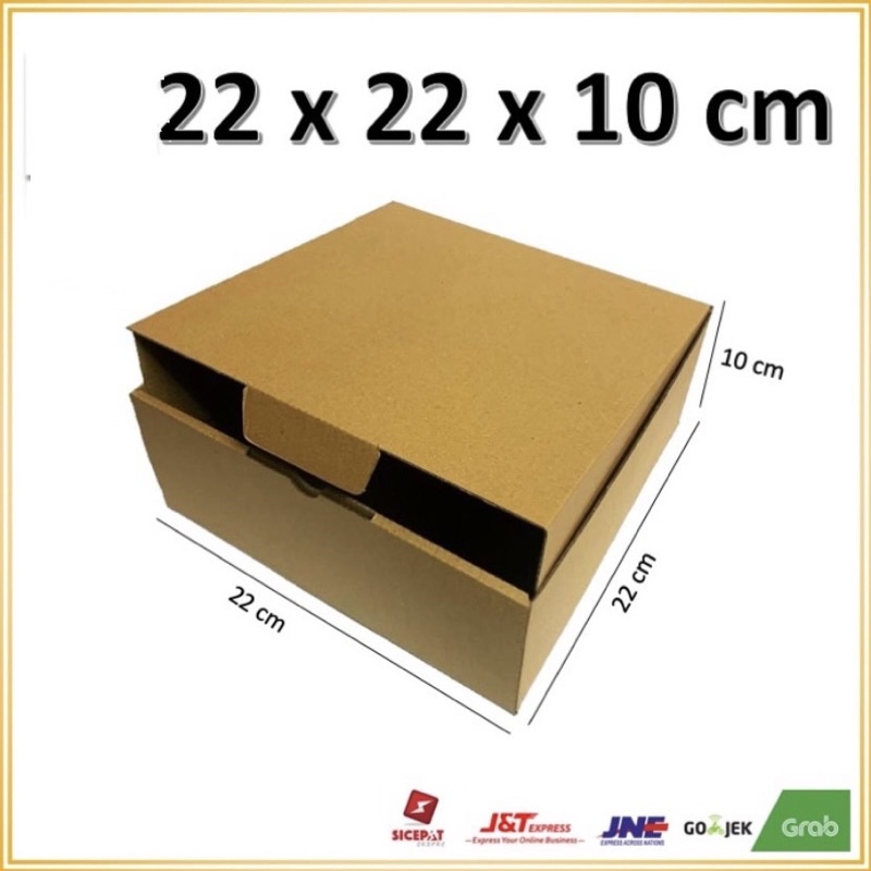 kotak dus uk 22x22x10 cm hampers