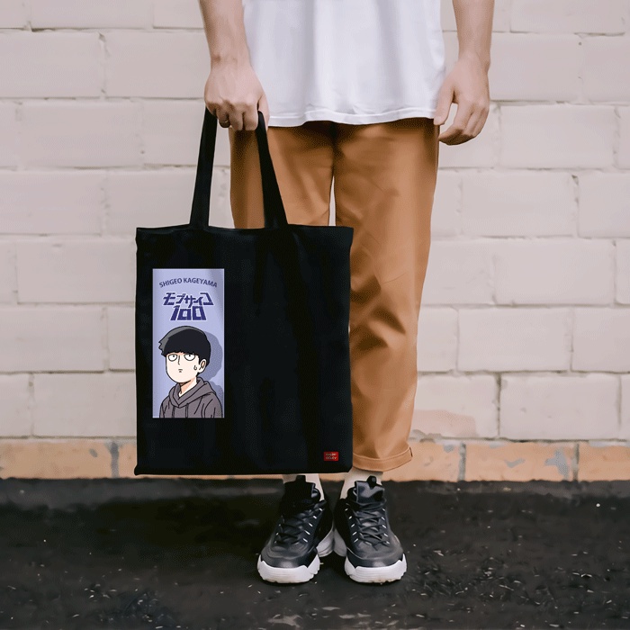 Galeri Otaku - Totebag Kanvas Mob Psycho 100 Shigeo Kageyama