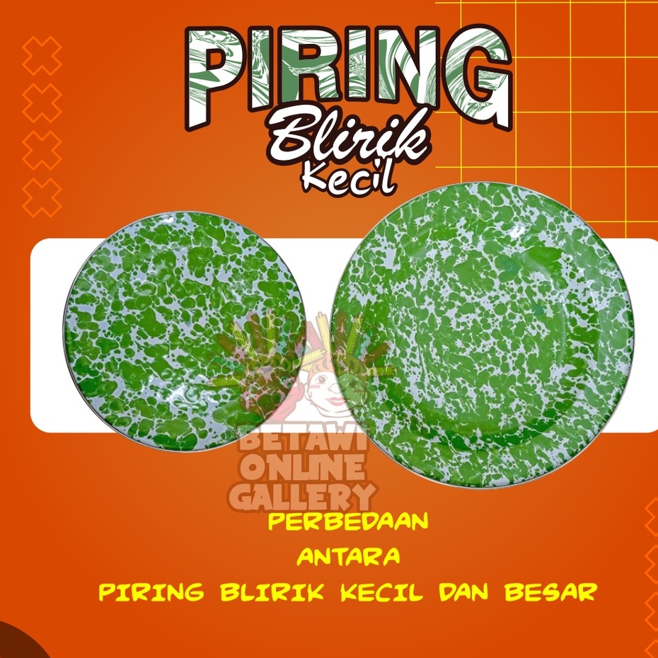 Piring Blirik Kecil