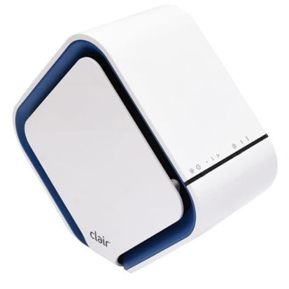 Clair Cube Plus Air Purifier Penjernih Udara Violet Blue Light - Biru