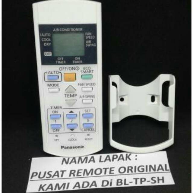 REMOTE REMOT AC PANASONIK I-AUTO ECO SMART 4461 ORIGINAL ASLI