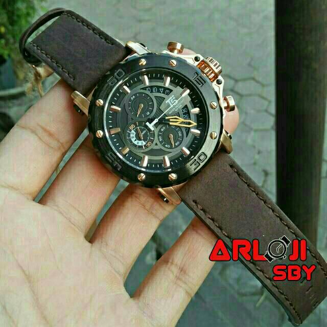 Jam tangan pria T5 H3641 chrono original tahan air