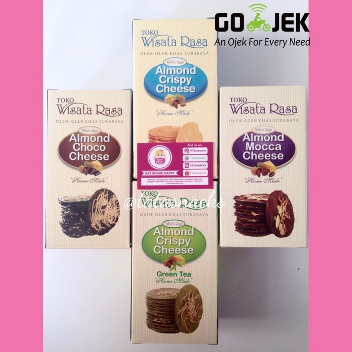 Almond Crispy Cheese Wisata Rasa Surabaya